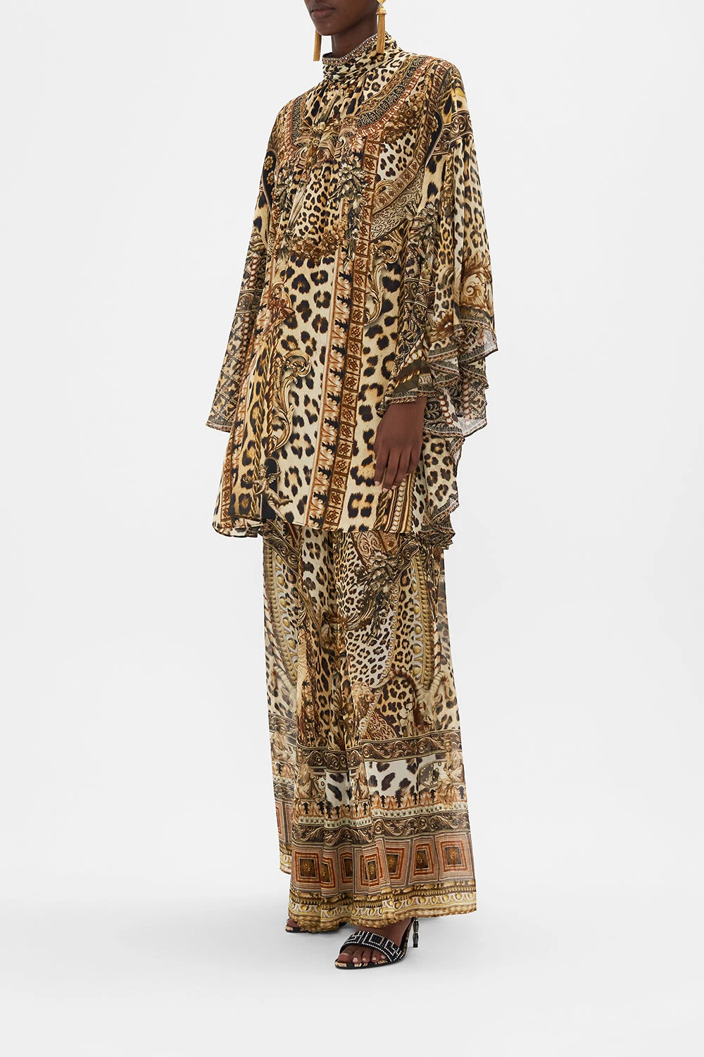 HIGH NECK RUFFLE SLEEVE BLOUSE STANDING OVATION 6 HIGH NECK RUFFLE SLEEVE BLOUSE STANDING OVATION - Image 4