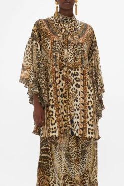 HIGH NECK RUFFLE SLEEVE BLOUSE STANDING OVATION 13 HIGH NECK RUFFLE SLEEVE BLOUSE STANDING OVATION -Vivid Couture CAMILLA 00023720 HIGH NECK RUFFLE SLEEVE BLOUSE STANDING OVATION 4