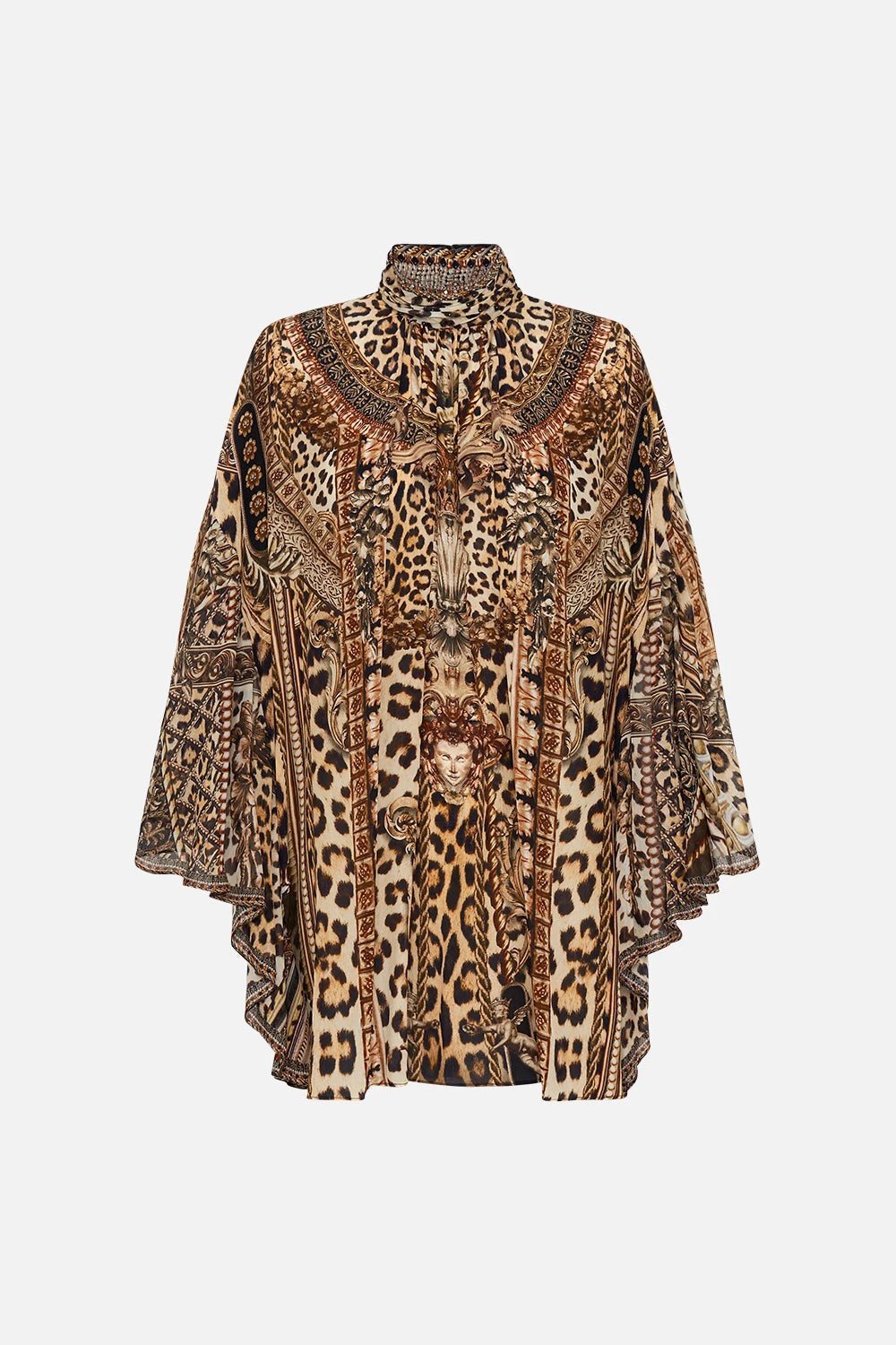 HIGH NECK RUFFLE SLEEVE BLOUSE STANDING OVATION 5 HIGH NECK RUFFLE SLEEVE BLOUSE STANDING OVATION - Image 3