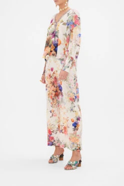 SHIRRED CUFF BLOUSE FRIENDS WITH FRESCOS -Vivid Couture CAMILLA 00023745 SHIRRED CUFF BLOUSE FRIENDS WITH FRESCOS 2