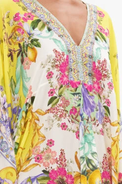 T SHAPE SHORT KAFTAN CATERINA SPRITZ -Vivid Couture CAMILLA 00023750 CATERINASPRITZ TSHAPESHORTKAFTAN 5