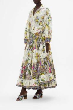 BALLOON SLEEVE SHIRT BLOUSE CATERINA SPRITZ -Vivid Couture CAMILLA 00023762 BALLOON SLEEVE SHIRT BLOUSE CATERINA SPRITZ 2