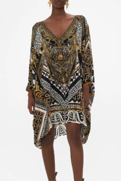 SHORT KAFTAN WITH CUFF LOOK UP TESORO -Vivid Couture CAMILLA 00023819 SHORT KAFTAN WITH CUFF LOOK UP TESORO 4