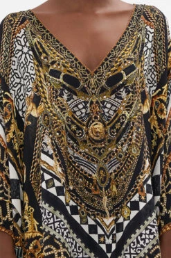 SHORT KAFTAN WITH CUFF LOOK UP TESORO -Vivid Couture CAMILLA 00023819 SHORT KAFTAN WITH CUFF LOOK UP TESORO 5