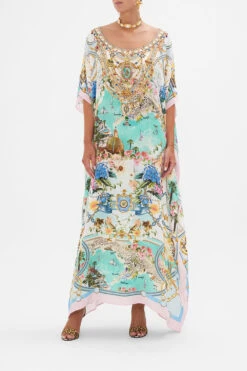 ROUND NECK KAFTAN AMALFI LULLABY