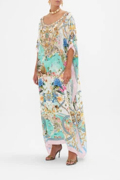 ROUND NECK KAFTAN AMALFI LULLABY -Vivid Couture CAMILLA 00023871 ROUND NECK KAFTAN AMALFI LULLABY 2