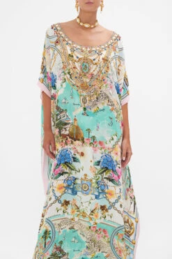 ROUND NECK KAFTAN AMALFI LULLABY -Vivid Couture CAMILLA 00023871 ROUND NECK KAFTAN AMALFI LULLABY 4