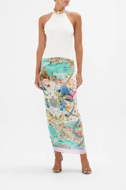 ROUND NECK KAFTAN AMALFI LULLABY -Vivid Couture CAMILLA 00023871 ROUND NECK KAFTAN AMALFI LULLABY 6