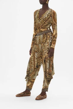 RUCHED LONG SLEEVE JERSEY TOP STANDING OVATION -Vivid Couture CAMILLA 00023920 RUCHED LONG SLEEVE JERSEY TOP STANDING OVATION 2