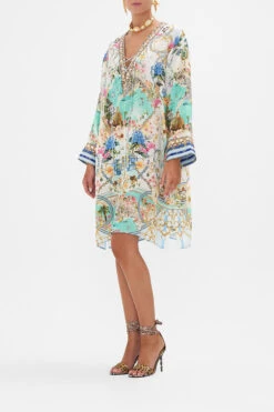 METAL EYELET KAFTAN AMALFI LULLABY -Vivid Couture CAMILLA 00023973 METAL EYELET KAFTAN AMALFI LULLABY 2