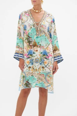 METAL EYELET KAFTAN AMALFI LULLABY -Vivid Couture CAMILLA 00023973 METAL EYELET KAFTAN AMALFI LULLABY 4