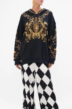 OVERSIZE BOYFRIEND HOODIE DUOMO DYNASTY -Vivid Couture CAMILLA 00024098 OVERSIZE BOYFRIEND HOODIE DUOMO DYNASTY 4