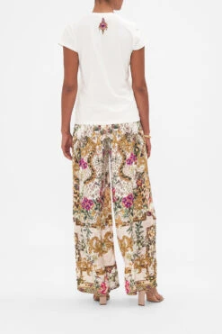 ORGANIC COTTON SLIM FIT TEE BAMBINO BLISS -Vivid Couture CAMILLA 00024117 BAMBINOBLISS SLIMFITROUNDNECKT SHIRT SOLIDWHITE 3