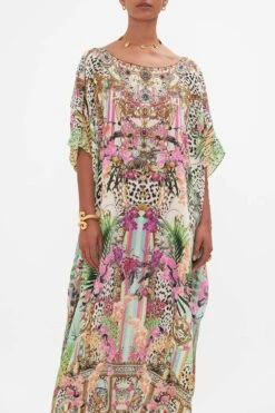 ROUND NECK KAFTAN DEAR AMORE MIO -Vivid Couture CAMILLA 00024158 DEARAMOREMIO ROUNDNECKKAFTAN 4