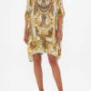 SHORT ROUND NECK LOUNGE KAFTAN PALAZZO PRIDE -Vivid Couture CAMILLA 00024211 SHORT ROUND NECK LOUNGE KAFTAN PALAZZO PRIDE 1