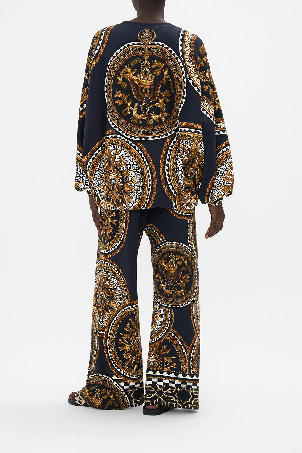 TUCK DETAIL SWEATER DUOMO KALEIDO 4 TUCK DETAIL SWEATER DUOMO KALEIDO - Image 2