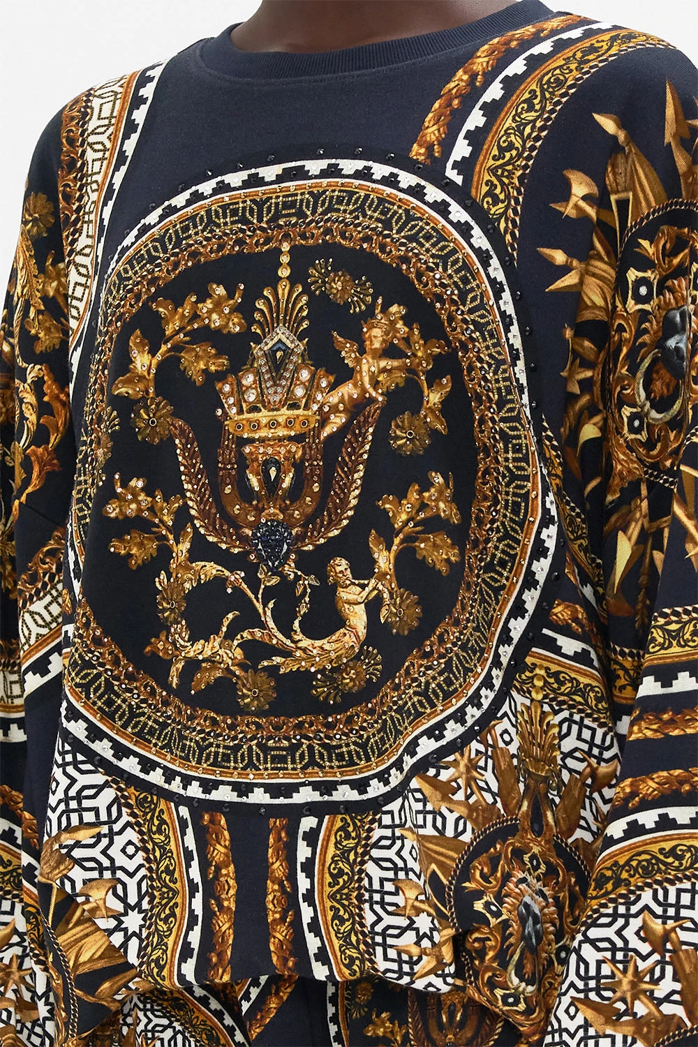 TUCK DETAIL SWEATER DUOMO KALEIDO 8 TUCK DETAIL SWEATER DUOMO KALEIDO - Image 6