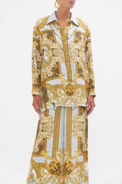 SINGLE POCKET SHIRT PALAZZO PRIDE -Vivid Couture CAMILLA 00024237 SINGLE POCKET SHIRT PALAZZO PRIDE 4