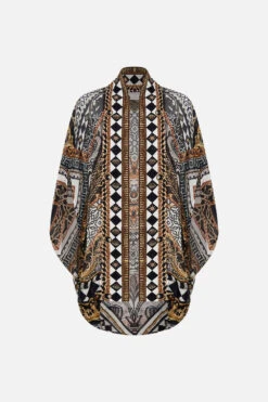 OPEN FRONT CARDI CAPE LOOK UP TESORO -Vivid Couture CAMILLA 00024265 OPEN FRONT CARDI CAPE LOOK UP TESORO GHOST