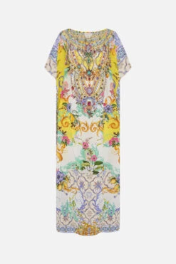 OFF SHOULDER KAFTAN CATERINA SPRITZ -Vivid Couture CAMILLA 00024272 OFF SHOULDER KAFTAN CATERINA SPRITZ GHOST