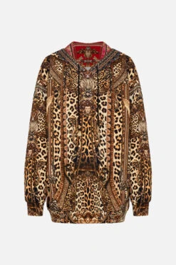 OVERSIZE BOYFRIEND HOODIE STANDING OVATION -Vivid Couture CAMILLA 00024365 OVERSIZE BOYFRIEND HOODIE STANDING OVATION GHOST