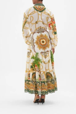 TIERED LONG SHIRT DRESS MY SWEET DEVOTION -Vivid Couture CAMILLA 00024829 TIERED LONG SHIRT DRESS MY SWEET DEVOTION 3