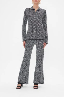 KNIT SHIRT FELINE FANTASY -Vivid Couture CAMILLA 00024835 KNIT SHIRT FELINE FANTASY 2