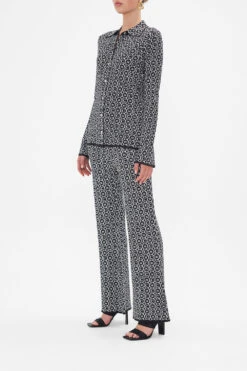 KNIT SHIRT FELINE FANTASY -Vivid Couture CAMILLA 00024835 KNIT SHIRT FELINE FANTASY 3