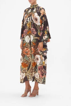 HIGH NECK RUFFLE KAFTAN WAVE YOUR WAND -Vivid Couture CAMILLA 00024841 HIGH NECK RUFFLE KAFTAN WAVE YOUR WAND 2