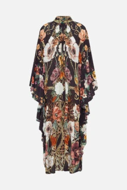 HIGH NECK RUFFLE KAFTAN WAVE YOUR WAND -Vivid Couture CAMILLA 00024841 HIGH NECK RUFFLE KAFTAN WAVE YOUR WAND GHOST bdb2a47a d25e 44bf a4a3 7f8833627c93