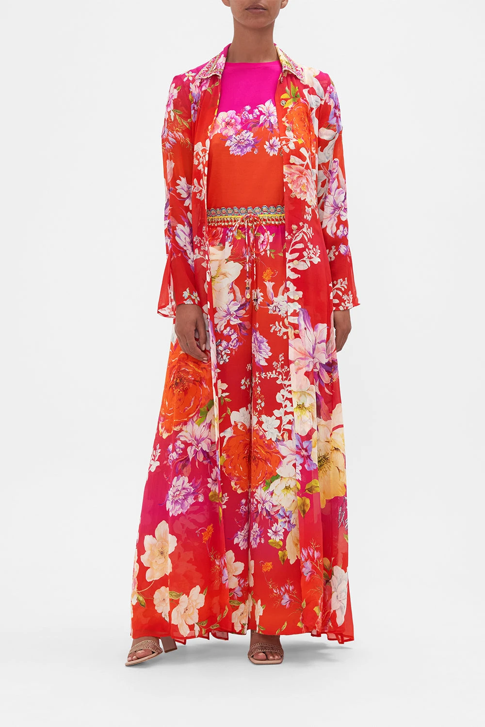 PRINTED TRENCH KISS AND TELL 3 PRINTED TRENCH KISS AND TELL