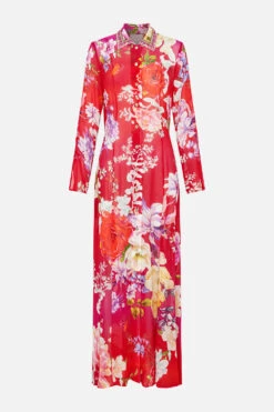 PRINTED TRENCH KISS AND TELL 13 PRINTED TRENCH KISS AND TELL -Vivid Couture CAMILLA 00024862 PRINTED TRENCH KISS AND TELL GHOST