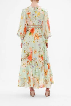 LONG BUTTON FRONT DRESS TALK THE WALK -Vivid Couture CAMILLA 00024908 LONG BUTTON FRONT DRESS TALK THE WALK 3