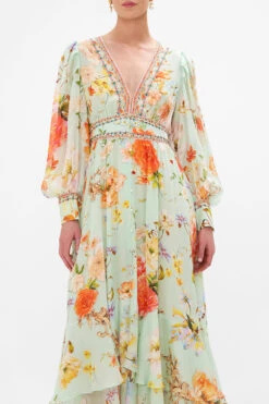 LONG BUTTON FRONT DRESS TALK THE WALK -Vivid Couture CAMILLA 00024908 LONG BUTTON FRONT DRESS TALK THE WALK 4