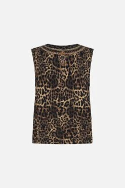 ACTIVE OVERSIZED CROP TANK A GIFT FROM THE BARON -Vivid Couture CAMILLA 00024946 ACTIVE OVERSIZED CROP TANK A GIFT FROM THE BARON GHOST 2 1