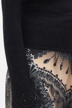 OFF SHOULDER KNIT TOP CURTAIN CALL CHAOS -Vivid Couture CAMILLA 00025033 OFF SHOULDER KNIT TOP CURTAIN CALL CHAOS 5