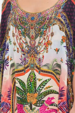 ROUND NECK KAFTAN ALESSANDROS ATLANTIS -Vivid Couture CAMILLA 00025579 ROUND NECK KAFTAN ALESSANDROS ATLANTIS 5