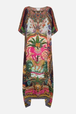 ROUND NECK KAFTAN ALESSANDROS ATLANTIS -Vivid Couture CAMILLA 00025579 ROUND NECK KAFTAN ALESSANDROS ATLANTIS GHOST 1