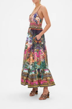 ORGANIC COTTON TIERED BODICE DRESS ALESSANDROS ATLANTIS -Vivid Couture CAMILLA 00025580 TIERED BODICE DRESS ALESSANDROS ATLANTIS 2