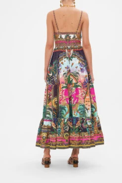 ORGANIC COTTON TIERED BODICE DRESS ALESSANDROS ATLANTIS -Vivid Couture CAMILLA 00025580 TIERED BODICE DRESS ALESSANDROS ATLANTIS 3