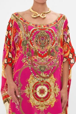 ROUND NECK KAFTAN WILD AND RUNNING -Vivid Couture CAMILLA 00026443 WILD AND RUNNING ROUND NECK KAFTAN 4
