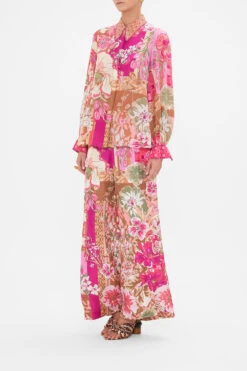 CURVED COLLAR BLOUSE A GIRL NAMED FLORENCE -Vivid Couture CAMILLA 00026553 COLLARED BLOUSE A GIRL NAMED FLORENCE 2