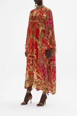 HIGH NECK RUFFLE KAFTAN SWEET SOPRANO -Vivid Couture CAMILLA 00026557 HIGH NECK RUFFLE KAFTAN SWEET SOPRANO 2