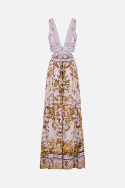 CUT OUT BACK DRESS LAVENDER EVER AFTER -Vivid Couture CAMILLA 00026560 CUTOUTBACKDRESS LAVENDEREVERAFTER GHOST 2