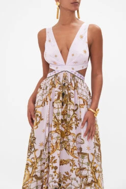 CUT OUT BACK DRESS LAVENDER EVER AFTER -Vivid Couture CAMILLA 00026560 LAVENDEREVERAFTER CUTOUTBACKDRESS 4