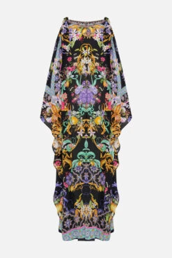 SCARF TIE KAFTAN MEET ME IN MARCHESA -Vivid Couture CAMILLA 00026644 SCARFTIEKAFTAN MEETMEINMARCHESA GHOST 2