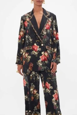 FLARED SLEEVE DOUBLE BREASTED JACKET A NIGHT AT THE OPERA -Vivid Couture CAMILLA 00026692 ANIGHTATTHEOPERA FLAREDSLEEVEDOUBLEBREASTEDJACKET 4