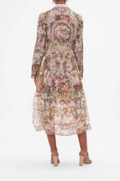 LONG BUTTON FRONT COAT BAMBINO BLISS -Vivid Couture CAMILLA 00026739 BAMBINOBLISS LONGBUTTONFRONTCOAT 5