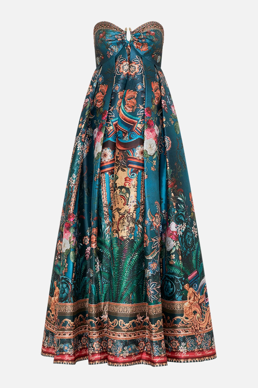 STRAPLESS MAXI DRESS VERDIS WORLD 5 STRAPLESS MAXI DRESS VERDIS WORLD - Image 3