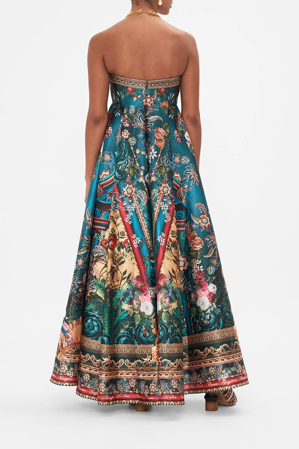 STRAPLESS MAXI DRESS VERDIS WORLD 4 STRAPLESS MAXI DRESS VERDIS WORLD - Image 2